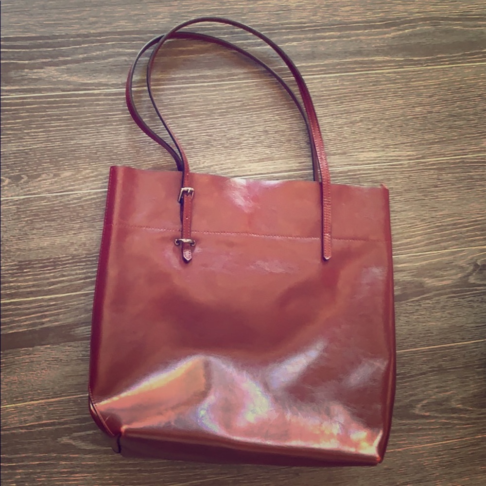 Burgundy Leather Handbag